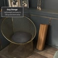 thumbnail image 3 of 2 ft. Short Bamboo Wave Screen in Natural with Portable Desktop Design, 3 of 7
