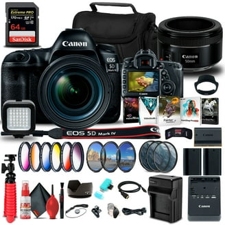 Canon EOS 5D Mark IV DSLR Camera with 24-70mm F4L Lens 1483C018