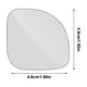 thumbnail image 3 of Espejo Retrovisor de Cristal HD onlyliua Giratorio 360 grados ajustable para Coches GM, 3 of 7