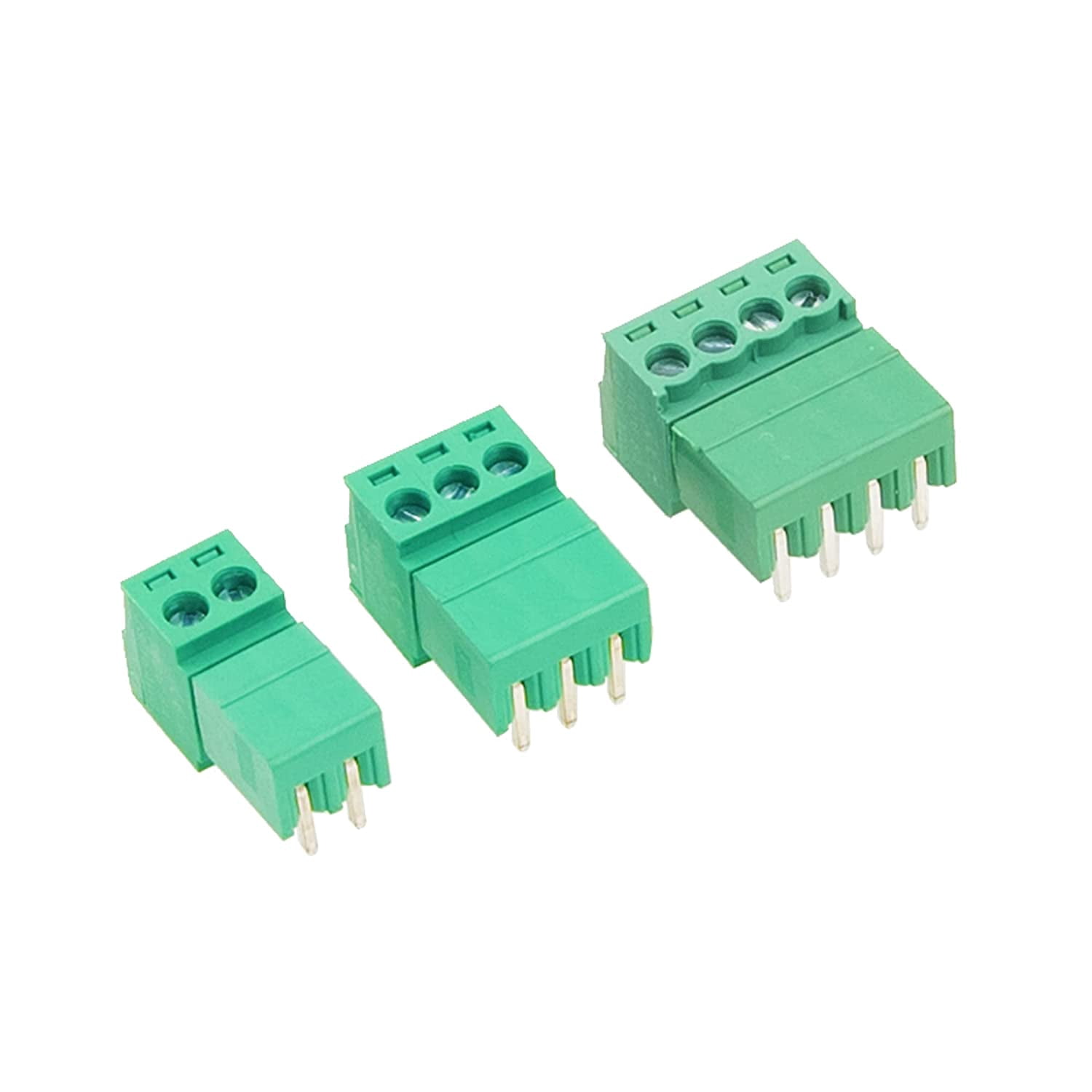 45 pieces of 3.5 pitch mounting screw terminal block connector kit, 234 terminals 3008 suitable for 28-16 cable