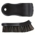 thumbnail image 5 of Leather Cleaning Brush with Natural Horse Hair Bristles for Car Interiors, Boots, and More, 5 of 7