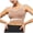 Coffee, variant on Sports Bras for Women High Support Criss-Cross Back Padded Strappy High Impact Bralette Seamless Wireless Workout Bras (Grey, S)