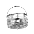 thumbnail image 3 of DimyFew Panier à Collation, Panier en Maille, Panier de Cuisine en Acier Inoxydable, Panier de Rangement, Empilable pour Ranger Collations, Jouets et Aliments avec Structure Ventilée pour O 18cm avec Poignée, 3 of 8