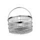 thumbnail image 3 of Cesta para refrigerios, contenedor de alimentos, decoración del hogar, elegante, transpirable, organización, versátil 18cm con asa, 3 of 7
