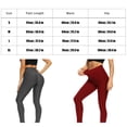 thumbnail image 4 of Yuarrent Mallas deportivas para mujer, pantalones de Yoga con levantamiento de glúteos, mallas de gimnasio, pantalones de mujer, mallas sexis Uniforme atlético, 4 of 6