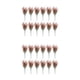 thumbnail image 3 of Wosthever 12 piezas no tóxicas para gatos y perros flores artificiales sin olor para decoración del hogar apta para mascotas naranja Naranja 2piezas, 3 of 6