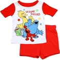thumbnail image 6 of Centric Brands Sesame Street 4-Piece Pajama Set with Elmo, Cookie Monster, Oscar & Big Bird  Baby Sizes 12M24M, 6 of 10
