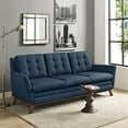 thumbnail image 5 of Modern Contemporary Fabric Sofa , Navy, Fabric, 5 of 5