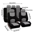 thumbnail image 2 of Funda De Asiento De Coche De Tejido De Poliéster Universal, 2 of 6