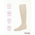 thumbnail image 6 of MeMoi  Sweetheart Studded Knee-High Socks - Girls - Female, 4, Oatmeal, 6 of 7
