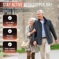 thumbnail image 5 of Copper Joe 4 Pack Arch Support Inserts for Women Men — Plantar Fasciitis Relief, Copper Infused Arch Support Sleeve & Brace, Foot Pain Relief, Flat Feet, High Arch, 5 of 6