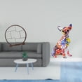 thumbnail image 2 of Estante Organizador De Madera Para Decoración Del Hogar Y La Oficina Con Estatua De Perro Realista Y Colorida, Adorno De Animal Coleccionable Artesanal De Cachorro Multicolor, 2 of 8