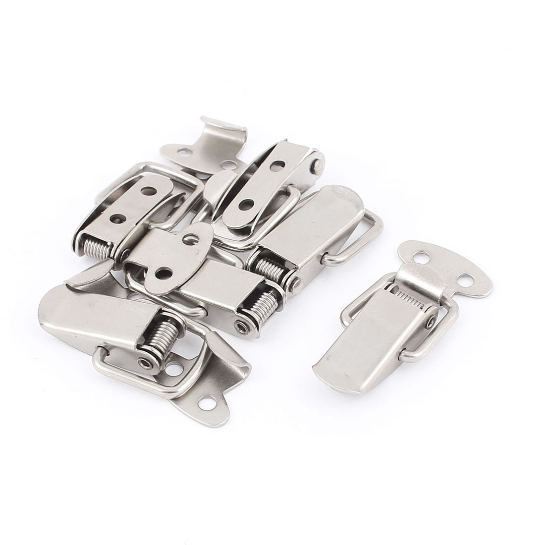 Lockable 2 x Toggle Fastening Latches with Catch Plate