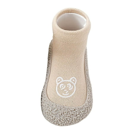 

MIUBAGIAL Cartoon Baby Girls and Boys Low Top Walking Shoes New Toddler Non Floor Socks and Shoes