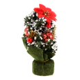 thumbnail image 1 of árbol de Navidad artificial de 19cm Decoración de de Navidad para estante de escritorio rojo Colco Min. Árbol de Navidad, 1 of 8