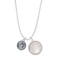 thumbnail image 1 of Delight Jewelry Silvertone Live in Circle To the World You are a Mother Locket Necklace, 1 of 4