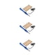 thumbnail image 1 of Tholdsy Suministros de actualización de biela de 6 piezas Piezas de vehículos controladas ajustables Reemplazo de montaje de automóviles dorado 3piezas, 1 of 6