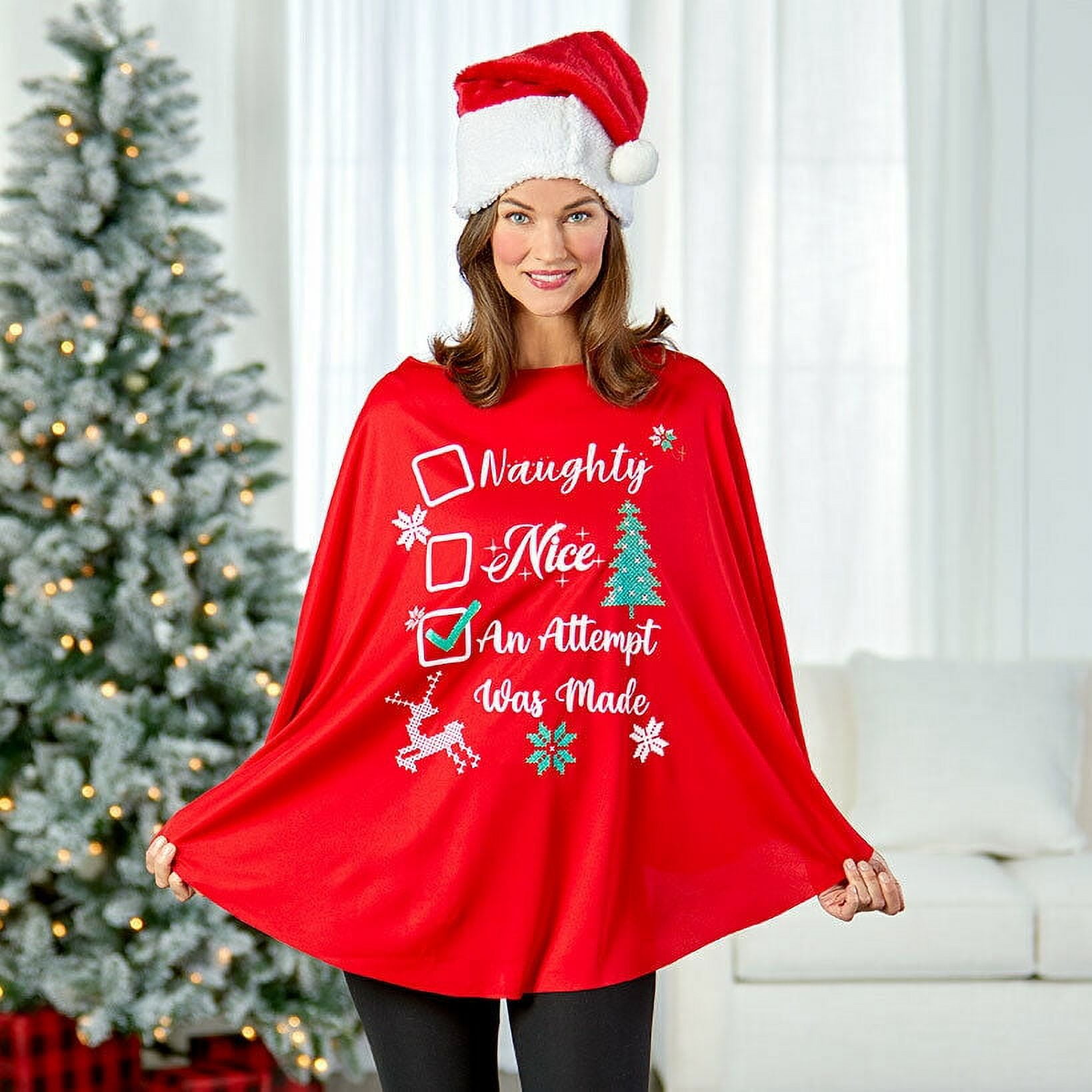 Snowman hotsell poncho sweater