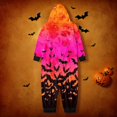 thumbnail image 6 of Shadoumai Family Matching Halloween Onesie Pajamas Hooded PJs Loungewear | Soft knit fabric,vivid full-body skeleton bone print,Ideal for trick-or-treating, 6 of 6