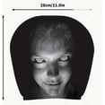 thumbnail image 3 of 2 Pack Scary Ghost Face Headrest Covers, Upgraded Snug Fit Breathable Spooky Face Printing Auto Seat Cover Headrest Protector, Universal Elastic Model, Halloween Car Decorations, 3 of 5