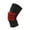 Red, variant on Non-Slip Knee Brace, Soft Breathable, Elastic Fabric, Thick Sponge Pad, for Dance Basketball Soccer, Men Women, Comfortable Support