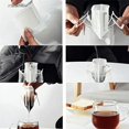 thumbnail image 3 of 1350 Pcs Drip Coffee Filter Bag Portable Hanging Ear Style Coffee Filters Paper Home Office Travel Brew Coffee Tea Tools, 3 of 7