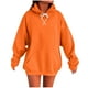 thumbnail image 3 of Talla grande Tops de tallas grandes,Sudadera con capucha para mujer, informal, holgada, de manga larga con bolsillos, mezcla de poliéster, cómoda para uso diario, sopatenor, 3 of 9