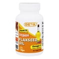 thumbnail image 2 of Deva Nutrition - Vegan Organic Flaxseed Oil Omega-3 - 90 Vegan Capsules, 2 of 5