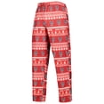 thumbnail image 4 of Men's Concepts Sport Red NC State Wolfpack Swivel Long Sleeve Top & Pants Sleep Set, 4 of 5