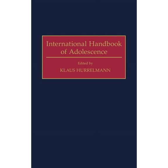 Studies of Vacuum Ultraviolet and International Handbook of Adolescence, (Hardcover)