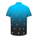 thumbnail image 5 of Blusa y camisa de manga corta con cuello vuelto Camisa casual para hombre Camisa de bolos vintage de manga corta Camisas de verano de playa cubana Camisa con botones Blusa para hombre Poliéster, 5 of 5