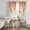 Orange,Blue, Beige, Cream, variant on Orange Blue Fall Thanksgiving Sheer Curtains 96 Inch Length 2 Panels Set, Eucalyptus Leaves Vintage Voile Window Treatment Semi Sheer Long Curtains Drapes for Bedroom/Living Room/Kitchen 52"x96"x2