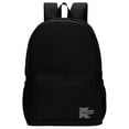 thumbnail image 5 of K-Cliffs Classic 18" Water Resistant School Backpack in Black for All Ages Unisex, 5 of 8
