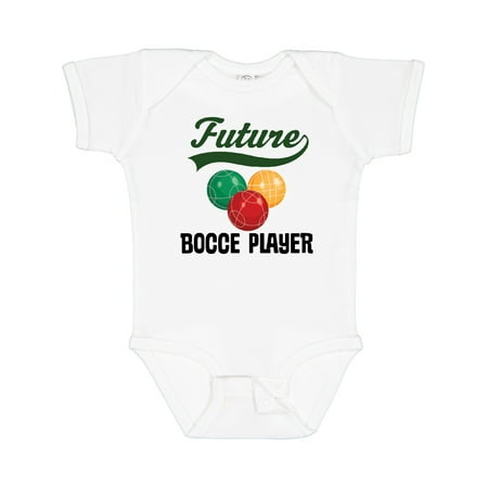 

Inktastic Future Bocce Player Gift Baby Boy or Baby Girl Bodysuit