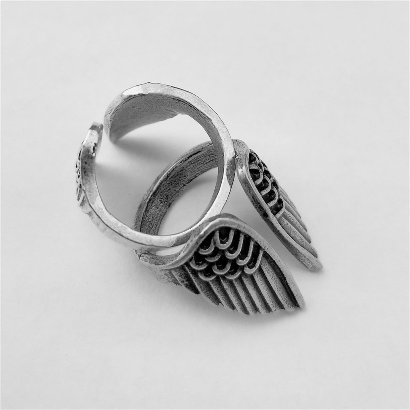Steel Pen Crafts Free Express Shipping Handmade Ring Falcon Jewelry Sterling Silver Men Ring Created Pink Quartz Stone 