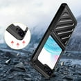 thumbnail image 4 of KOMI Compatible with Samsung Galaxy Z Flip 5 5G 2023 Phone Case Heavy Duty Slim Rubber Protective Hard PC Anti-Slip Hybrid Shockproof ZFlip5 Z5 Flip5 5Z Cover for Cell Accessories Women Men Black, 4 of 5