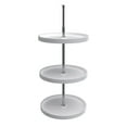 thumbnail image 1 of Rev-A-Shelf 6013-20-11-526 20 Inch Plastic Circle 3 Shelf Lazy Susan, White, 1 of 7
