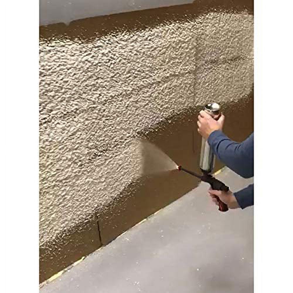 Seal Spray Foam High Performance Insulating Closed Cell Foam Spray Can Kit w/Angled Gun Foam Applicator and 1 Can of Cleaner (300 Board FT-12 Cans)