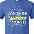 thumbnail image 4 of Inktastic Down Syndrome Awareness Month- October T-Shirt, 4 of 5