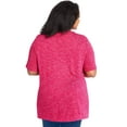thumbnail image 2 of Just My Size Women's Plus Lace-Up Tunic, 2 of 4