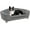 Light Grey-xl, variant on SAEWUD Pet Sofa Dog Couch for Small Pet Dog and Cats, Low Back Lounging Bed with Velvet Modern Cat Couch Easy-to-Clean(Deep Grey)