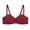 Red-sports bras for women, variant on AnuYalue Womens Wireless Bra Seamless Soft Push Up Bralettes No Underwire Comfortable Brassiere Full Coverage Everyday Bras