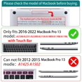 thumbnail image 2 of Funda Teryeefi para MacBook Pro de 13 pulgadas 2016-2022 con accesorios, 2 of 7