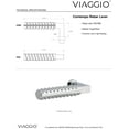 thumbnail image 7 of Viaggio Qadmlncon-Reb_Dd Motivo Solid Brass Non-Turning Two-Sided Dummy Door Lever Set -, 7 of 7