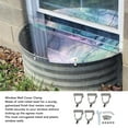 thumbnail image 3 of Window Well Cover Hardware Kit, Long Lasting Window Well Cover Clamp  for Home, 3 of 7