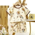 thumbnail image 2 of Futezty Girls Summer Outfits, 4th of July Baby Girl Outfits Baby Girls Summer Denim Romper Clothes Dress Sunsuit 3 6 9 12 18 Months One-Piece Jumpsuits Outfits, 2 of 3