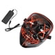 thumbnail image 1 of Disfraz de máscara luminosa con luz LED aterradora de Halloween para decoración de espectáculos de accesorios de fiesta (rojo) YUNYI BRAND Deportes, 1 of 8