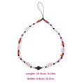 thumbnail image 3 of Anti-lost Phone Hanging Rope Chic Loving Heart Phone Lanyard Phone Decoration, 3 of 9