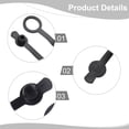 thumbnail image 3 of Waterproof protective cover for DC power socket 5 5*2 5mm black plastic, 3 of 9