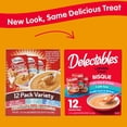thumbnail image 3 of Delectables Friandise à Lécher Bisque Lot Variété de 12 pour Chats, 3 of 5
